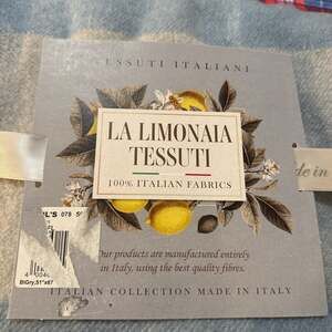 Saponificio Artigianale Fiorentino Limone Soap 10.5oz Bar Italy Lemon